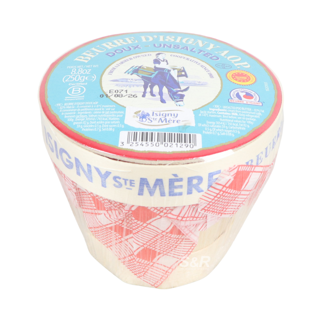 Isigny Sainte-Mère Unsalted Butter 250g